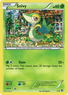Snivy 001/12