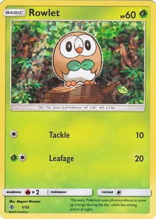 Rowlet 001/12