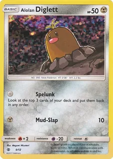 Alolan Diglett 009/12
