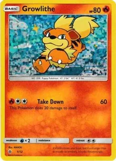 Growlithe 001/12