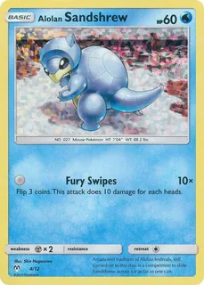 Alolan Sandshrew 004/12