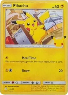 Pikachu 025/25