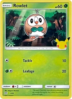 Rowlet 007/25