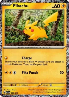 Pikachu 002/15