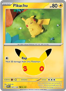 Pikachu 027/128