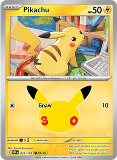 Pikachu 031/128