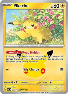 Pikachu 033/128
