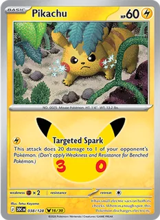 Pikachu 038/128