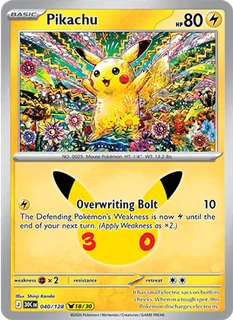 Pikachu 040/128