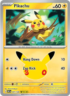Pikachu 041/128