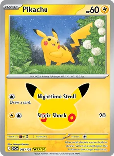 Pikachu 045/128