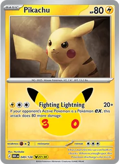 Pikachu 049/128