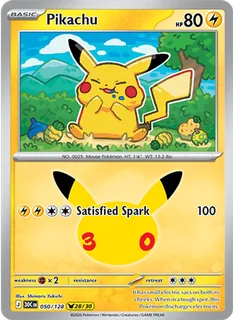 Pikachu 050/128