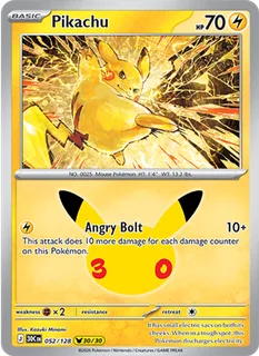 Pikachu 052/128
