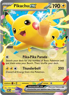 Pikachu ex 053/128