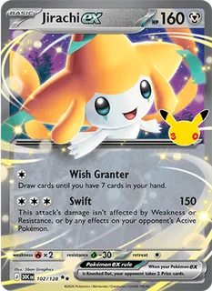 Jirachi ex 102/128