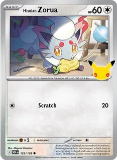 Hisuian Zorua 122/128