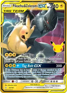 Pikachu & Zekrom GX 033