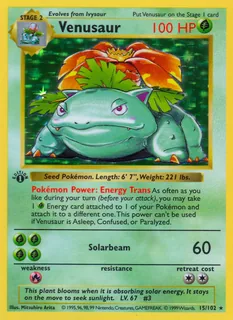 Venusaur 015/102