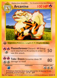 Arcanine 023/102