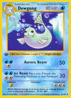 Dewgong 025/102