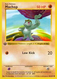 Machop 052/102