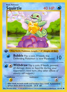 Squirtle 063/102
