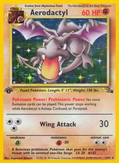 Aerodactyl 001/62