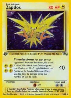 Zapdos 015/62