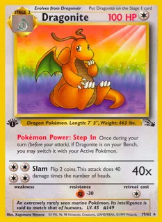 Dragonite 019/62