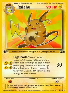 Raichu 029/62