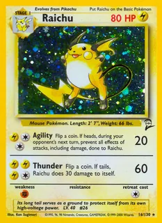 Raichu 016/130