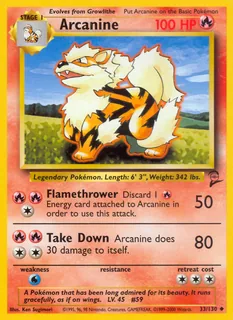 Arcanine 033/130