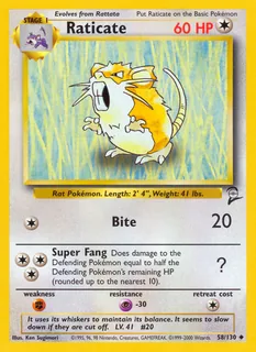 Raticate 058/130