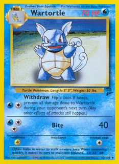Wartortle 063/130