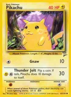 Pikachu 087/130