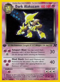 Dark Alakazam 001/82