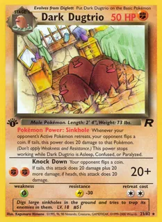 Dark Dugtrio 023/82