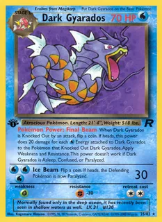Dark Gyarados 025/82