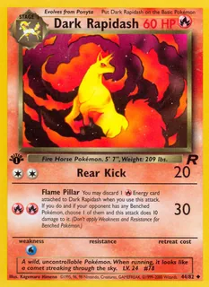 Dark Rapidash 044/82