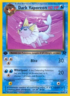 Dark Vaporeon 045/82