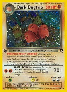 Dark Dugtrio 006/82