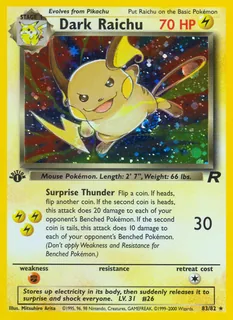Dark Raichu 083/82