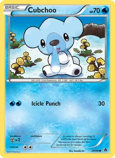 Cubchoo 029/98
