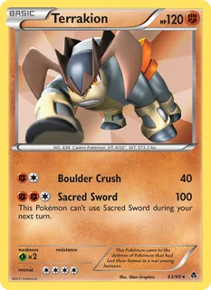 Terrakion 063/98