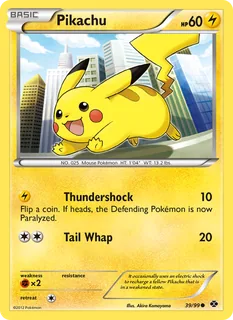 Pikachu 039/99