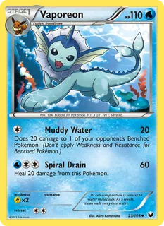Vaporeon 025/108
