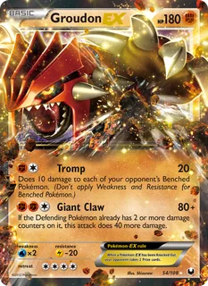 Groudon-EX 054/108