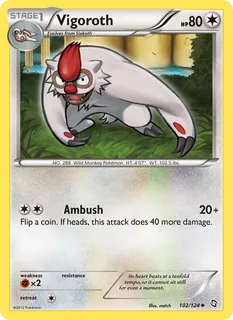 Vigoroth 102/124