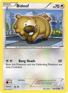 Bidoof 106/124